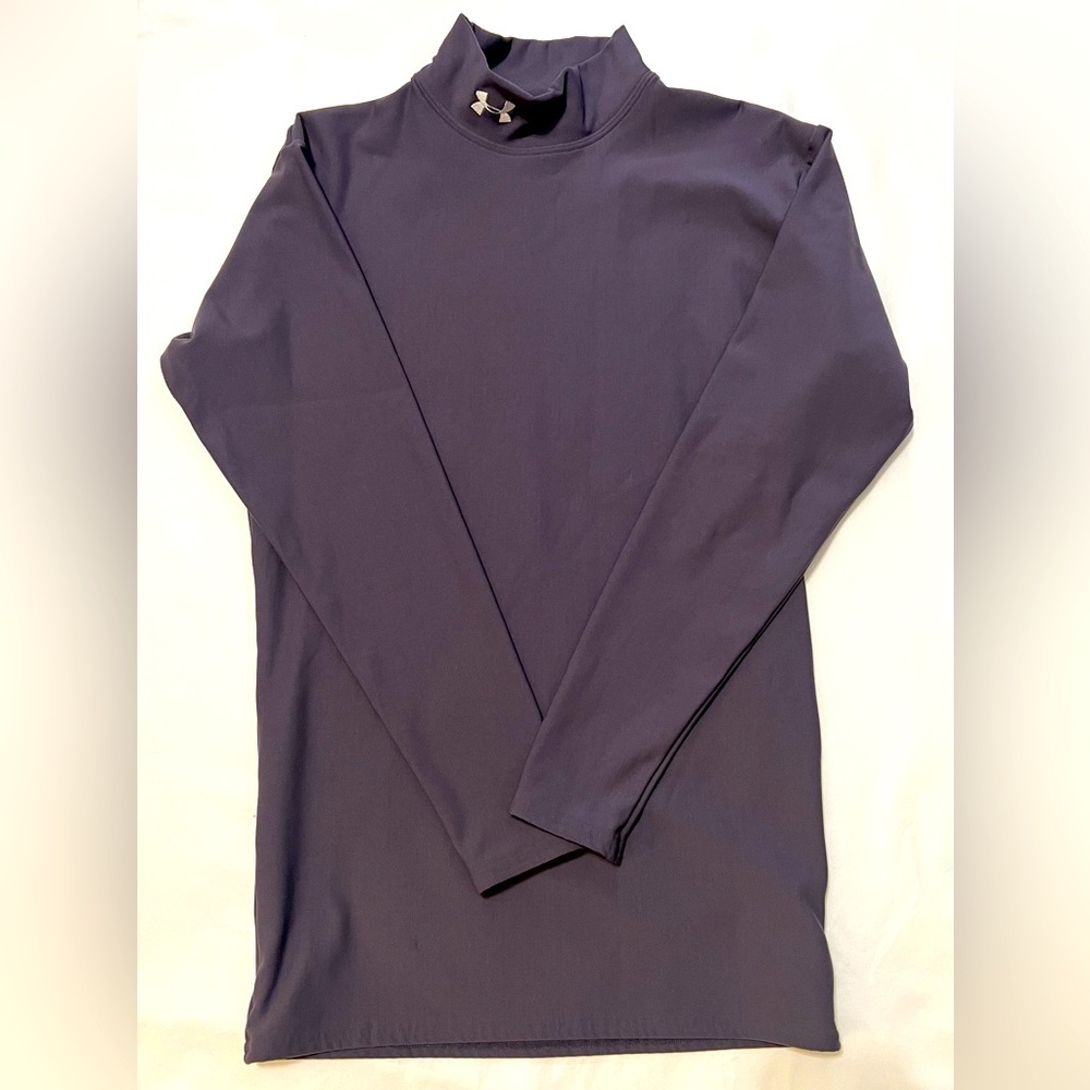 Under Armour Men’s Long Sleeve Cold Gear Mock Neck Shirt